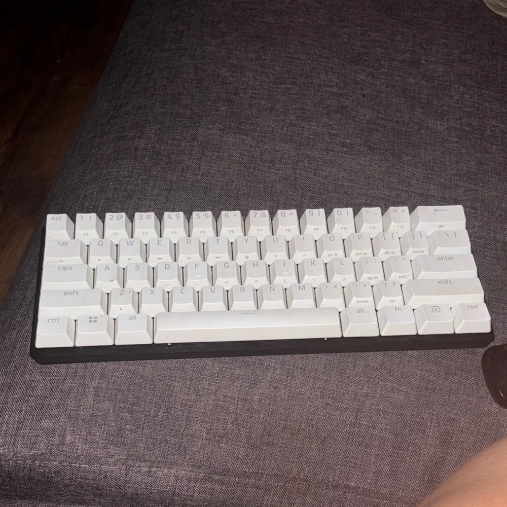 White Mechanical Keyboard
